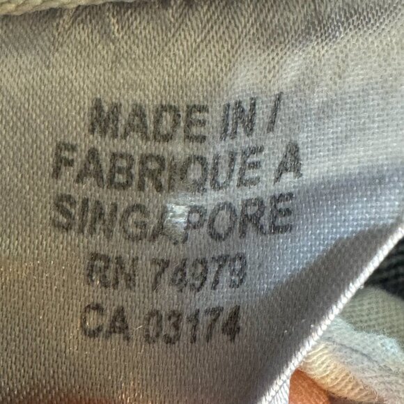 Y2K Vintage Parasuco Mid Rise Clear Rhinestone Raw Waist Flare Leg Jeans Size 4 - Picture 16 of 16